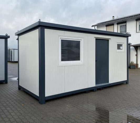 5×2,20 Bürocontainer mit Sanitäranlagen