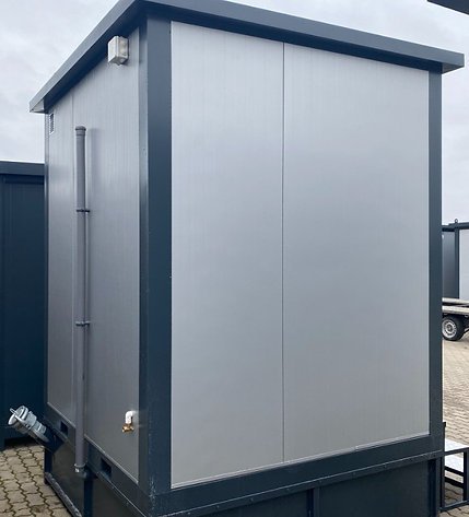 Sanitärcontainer WC-Box mit Doppelkabine