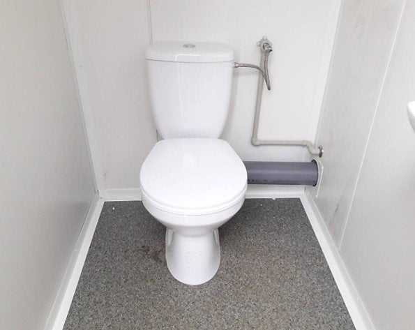 Doppel-Sanitärcontainer 2 WC/WC + Urinal