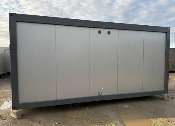 3×6 geteilter Sanitärcontainer