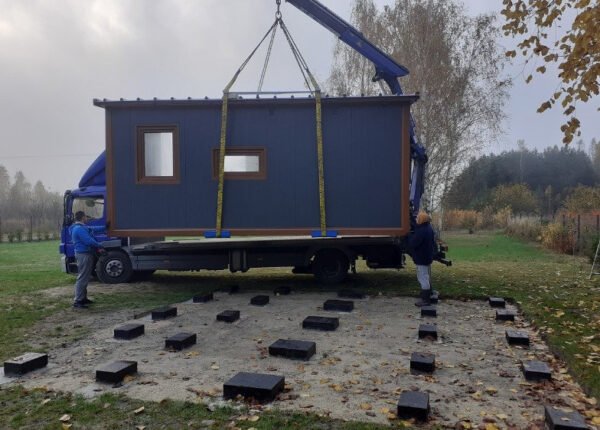 Tiny House mit zwei Schlafzimmern (32 m²)