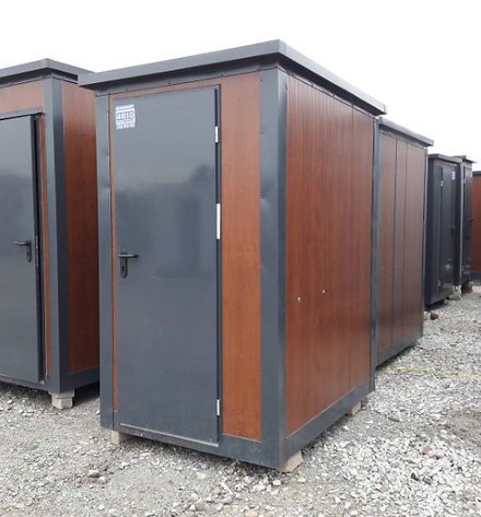 Einfacher Sanitärcontainer WC 130x176x224