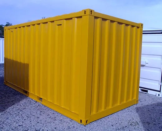 Container 15‘ Fuß gelb