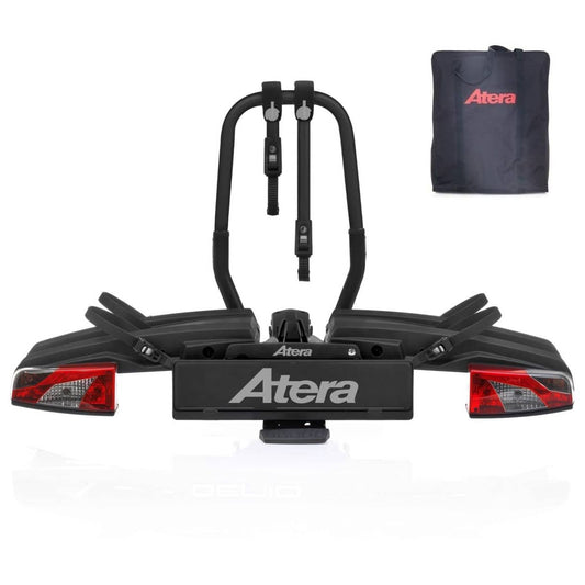 ATERA GENIO PRO Advanced Fahrradträger 2er Black Edition faltbar inkl. Tasche