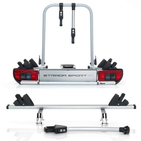 ATERA Strada Sport M 3 Fahrradträger 022695 für 4 Räder 3+1 Black