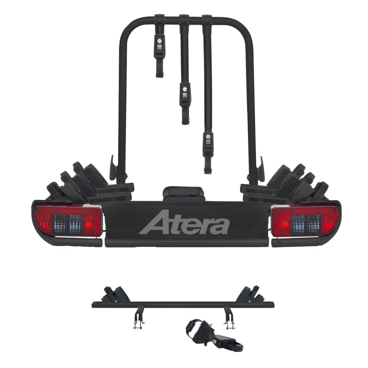 ATERA Strada Sport M 3 Fahrradträger 022695 für 4 Räder 3+1 Black
