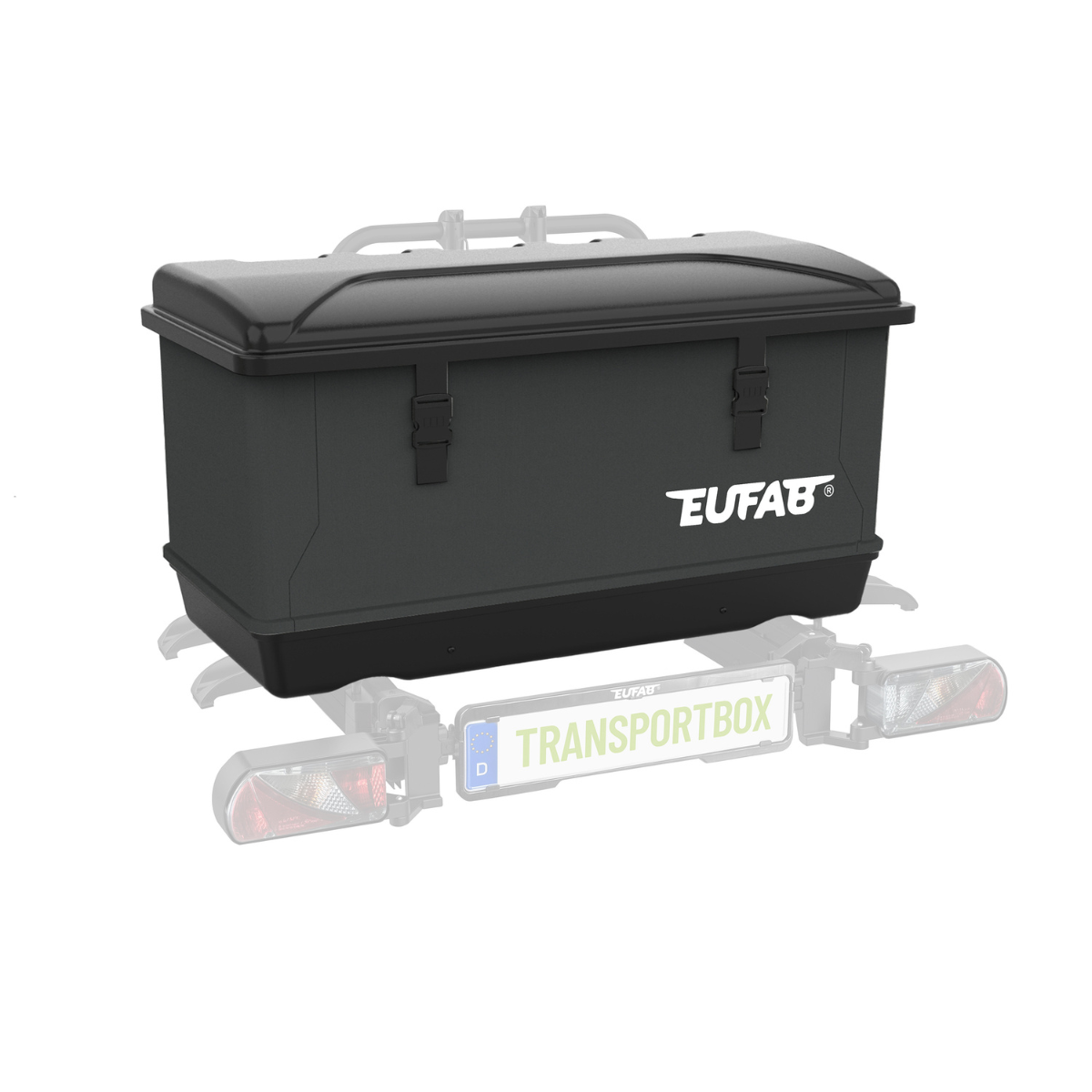 EUFAB SD260 Fahrradträger für 2 Räder Hecktüren 11596 inkl. Tasche
