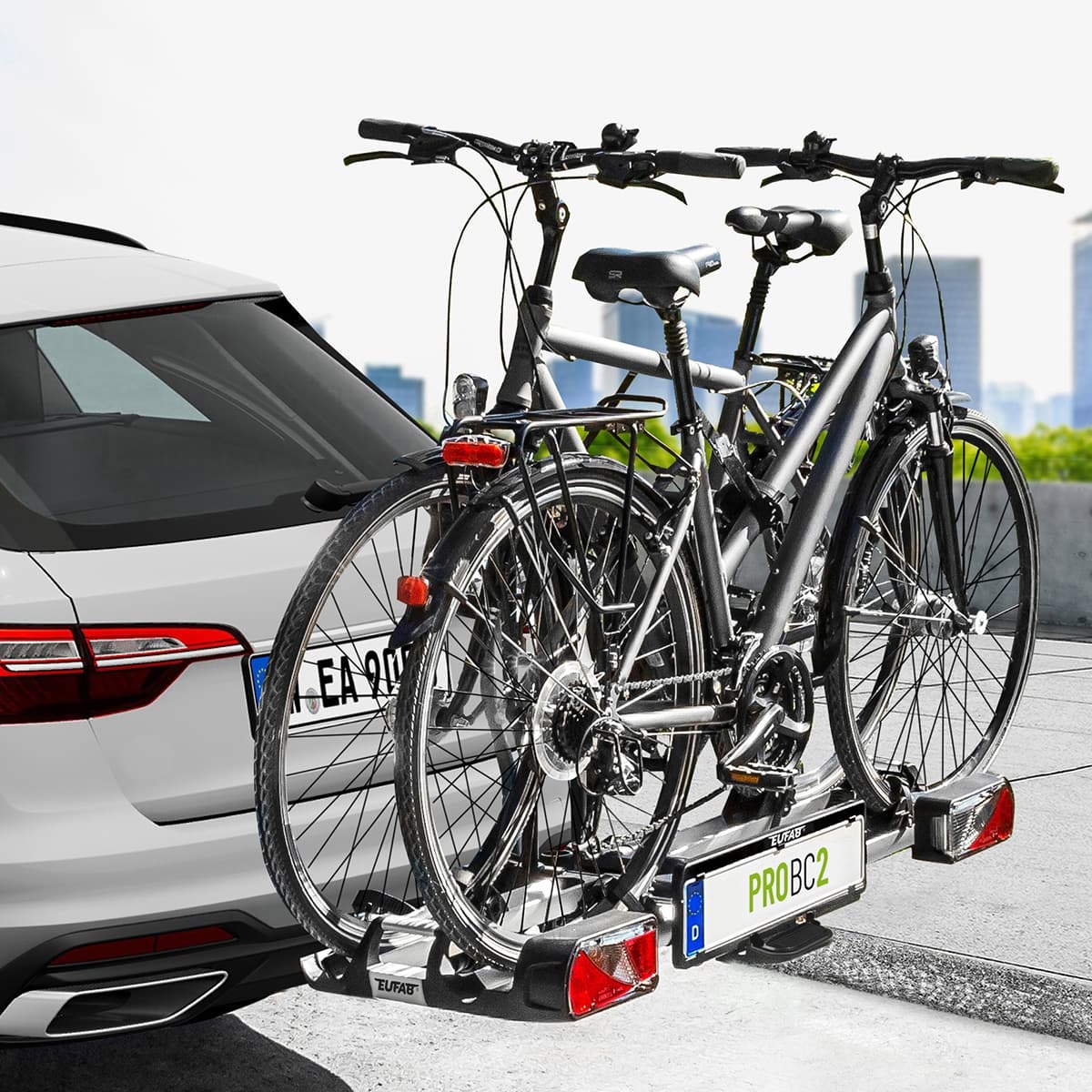 EUFAB ProBC 2 11600 Fahrradträger für 2 Fahrräder