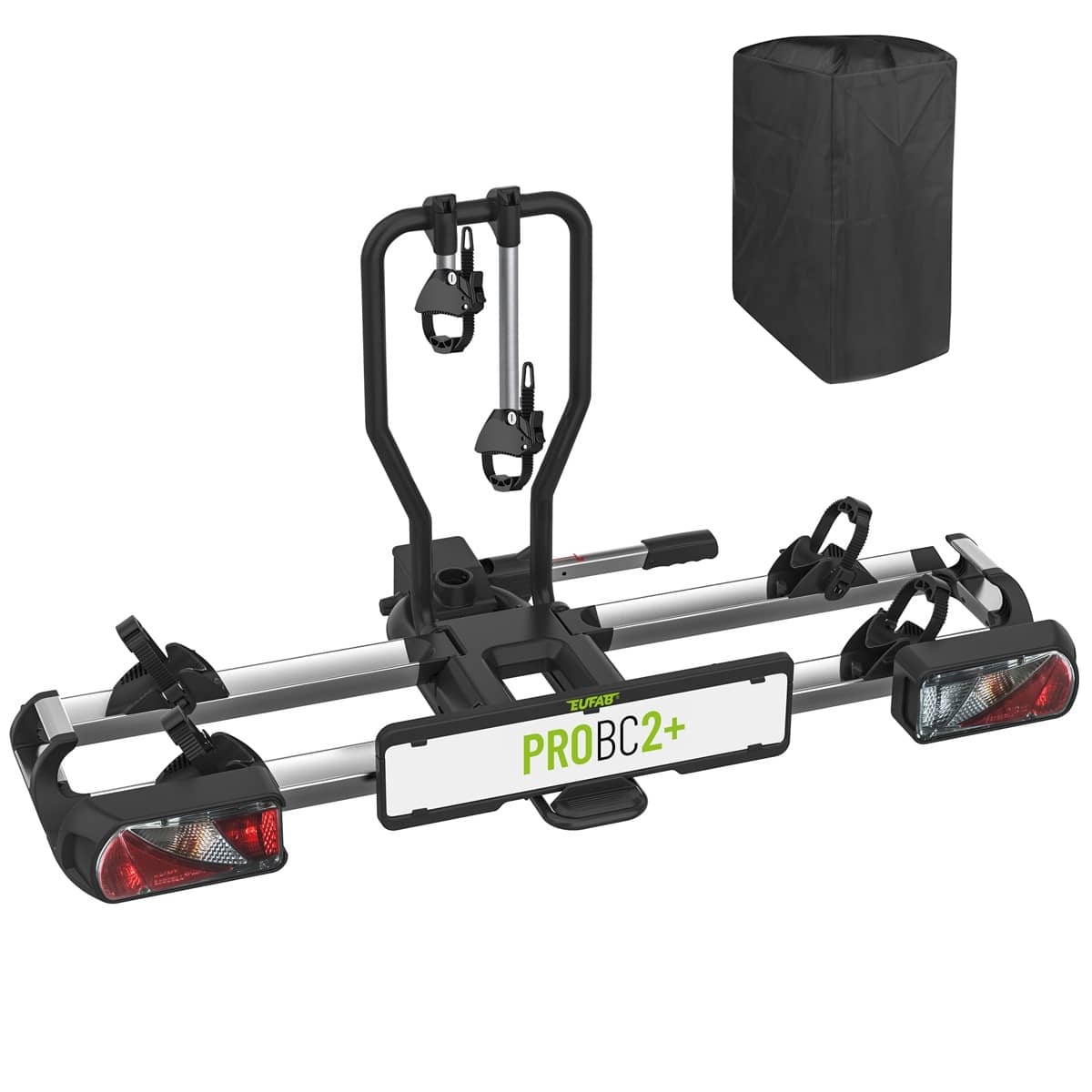 EUFAB ProBC 2+ PLUS 11601 Fahrradträger für 2 Fahrräder