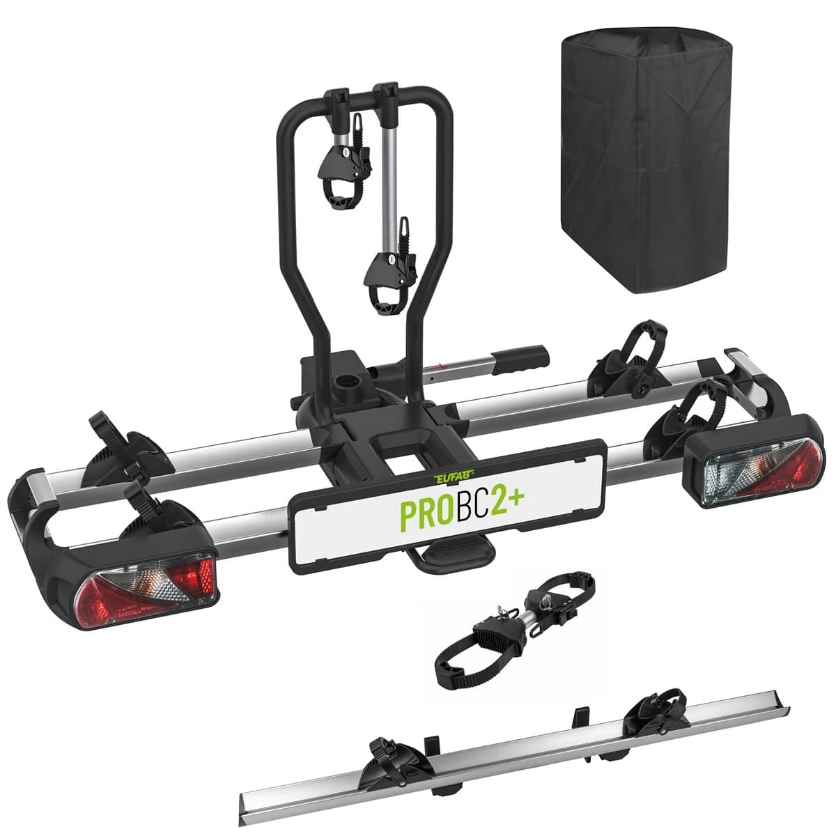 EUFAB ProBC 2+ PLUS 11601 Fahrradträger für 2 Fahrräder
