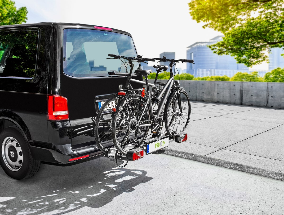 EUFAB ProBC 2+ PLUS 11601 Fahrradträger für 2 Fahrräder