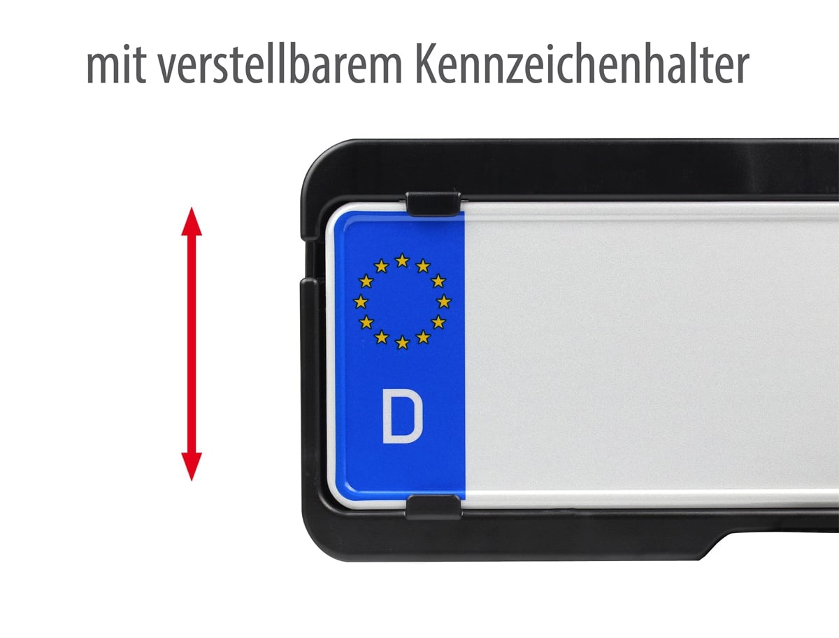 EUFAB ProBC 3 11602 für 4 Fahrräder inkl. Erweiterung 11572 und Tasche 11635
