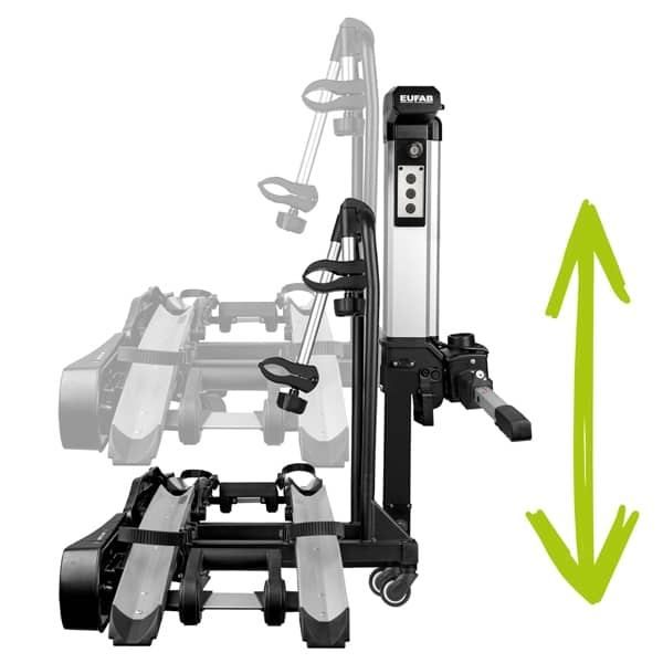 Fahrradträger EUFAB Bike Lift 11554 elektrische Liftfunktion