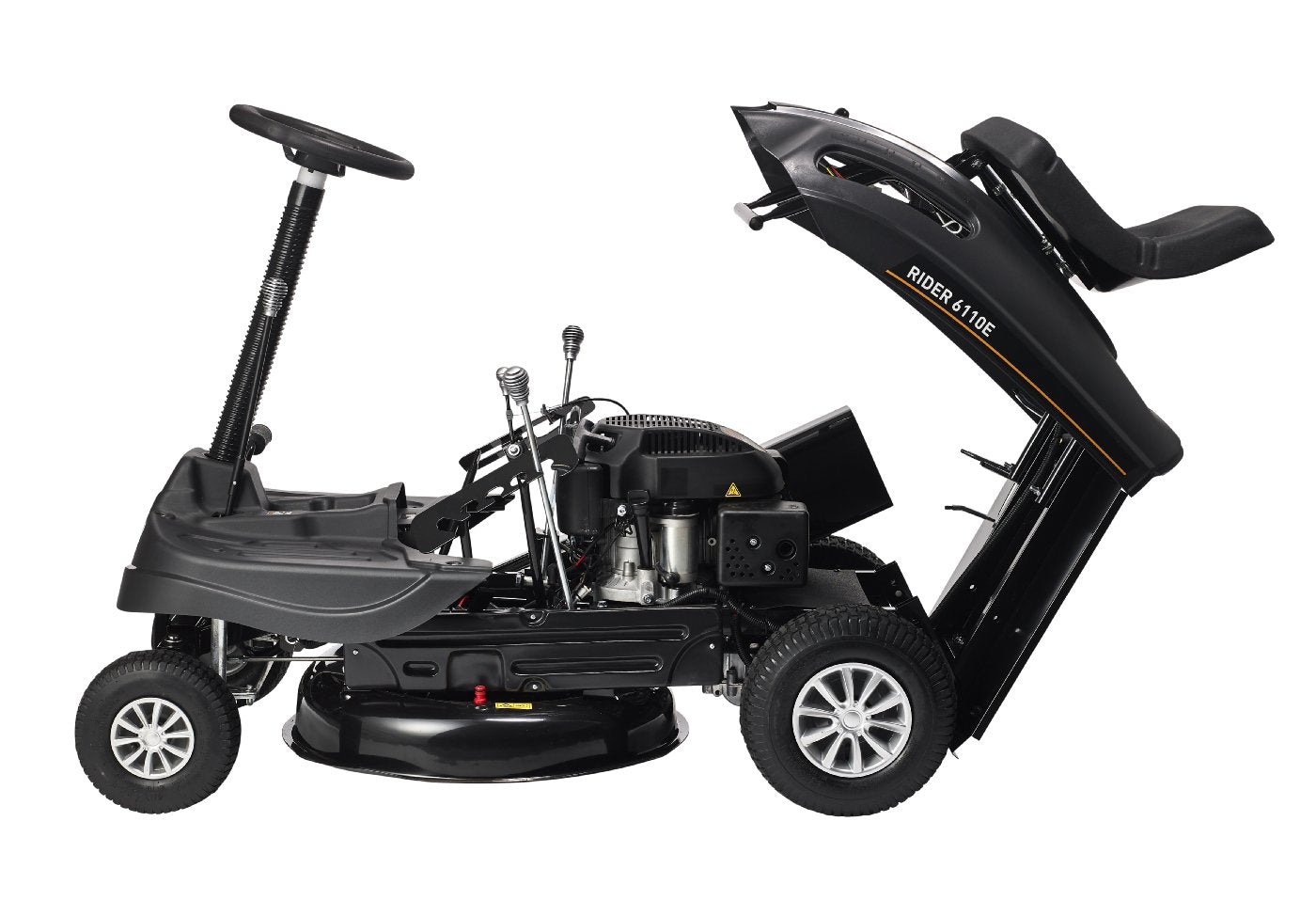 Texas Aufsitzmäher Rider 6110E Black Series - Modell 2025