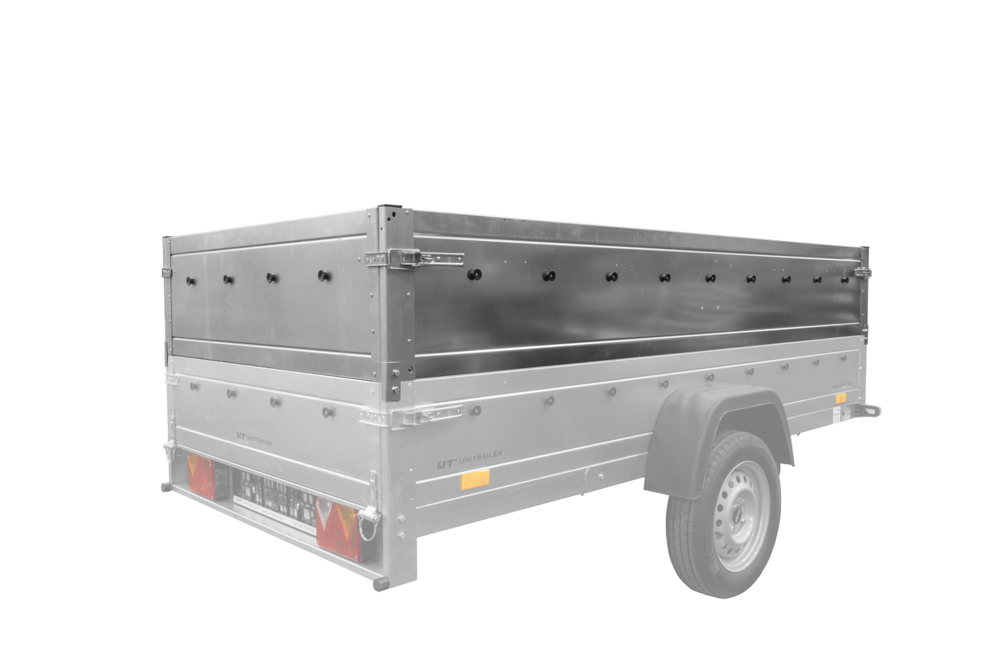 Anhänger GARDEN TRAILER 264 KIPP mit Bordwandaufsatz und Aludeckel