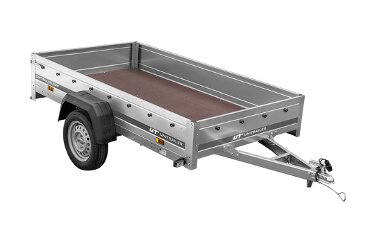 Einachsanhänger Unitrailer Garden Trailer 230 FD 230 x 125 cm mit Starrdeichsel 750 KG