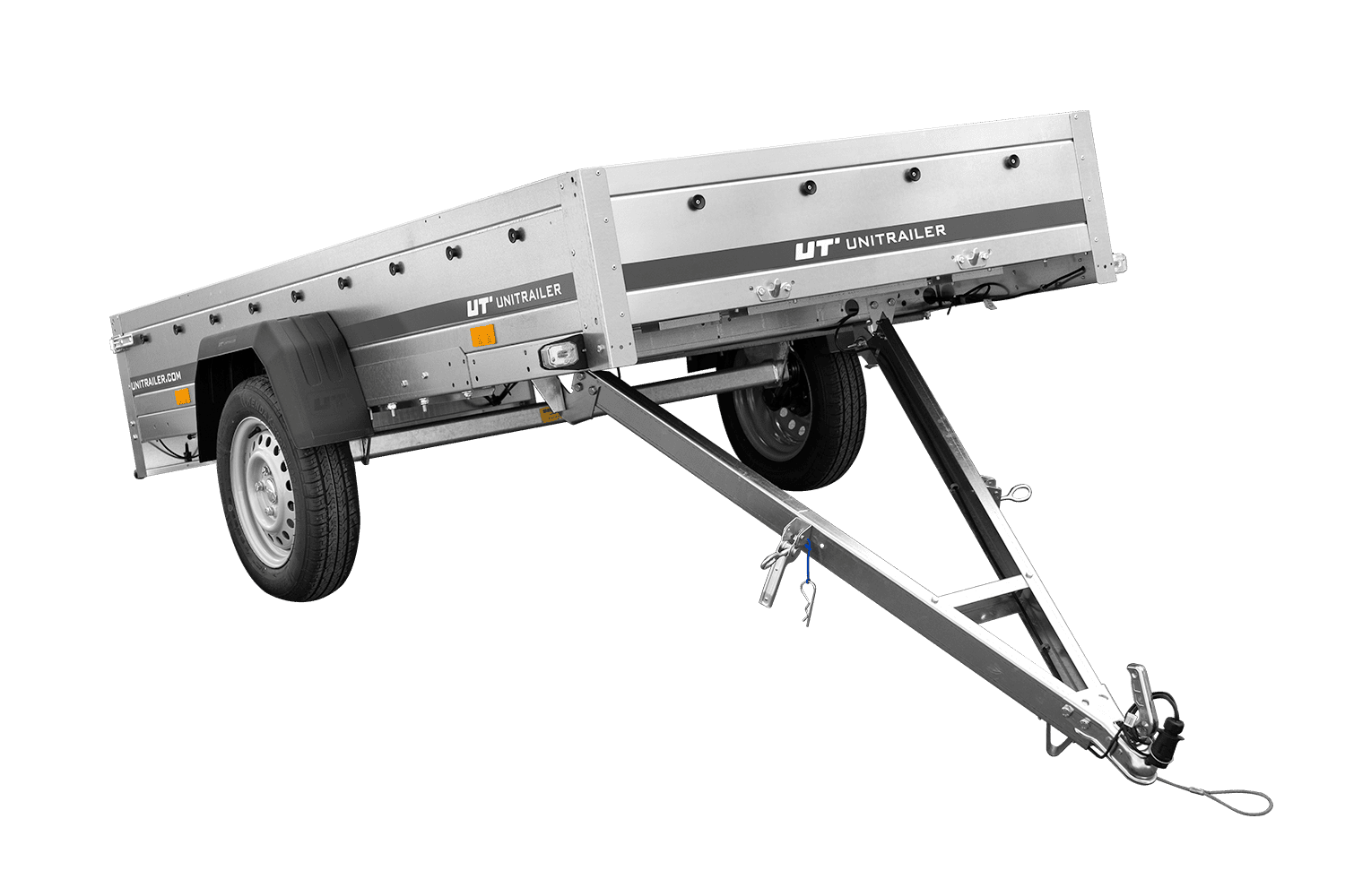 Einachsiger Anhänger Unitrailer GARDEN TRAILER 264 KIPP