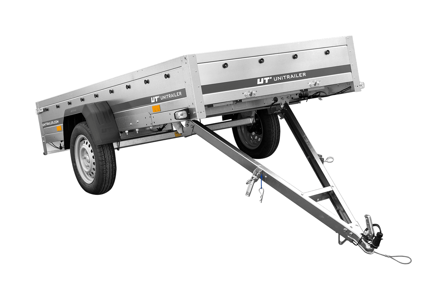 Anhänger GARDEN TRAILER 264 KIPP mit Bordwandaufsatz und Aludeckel
