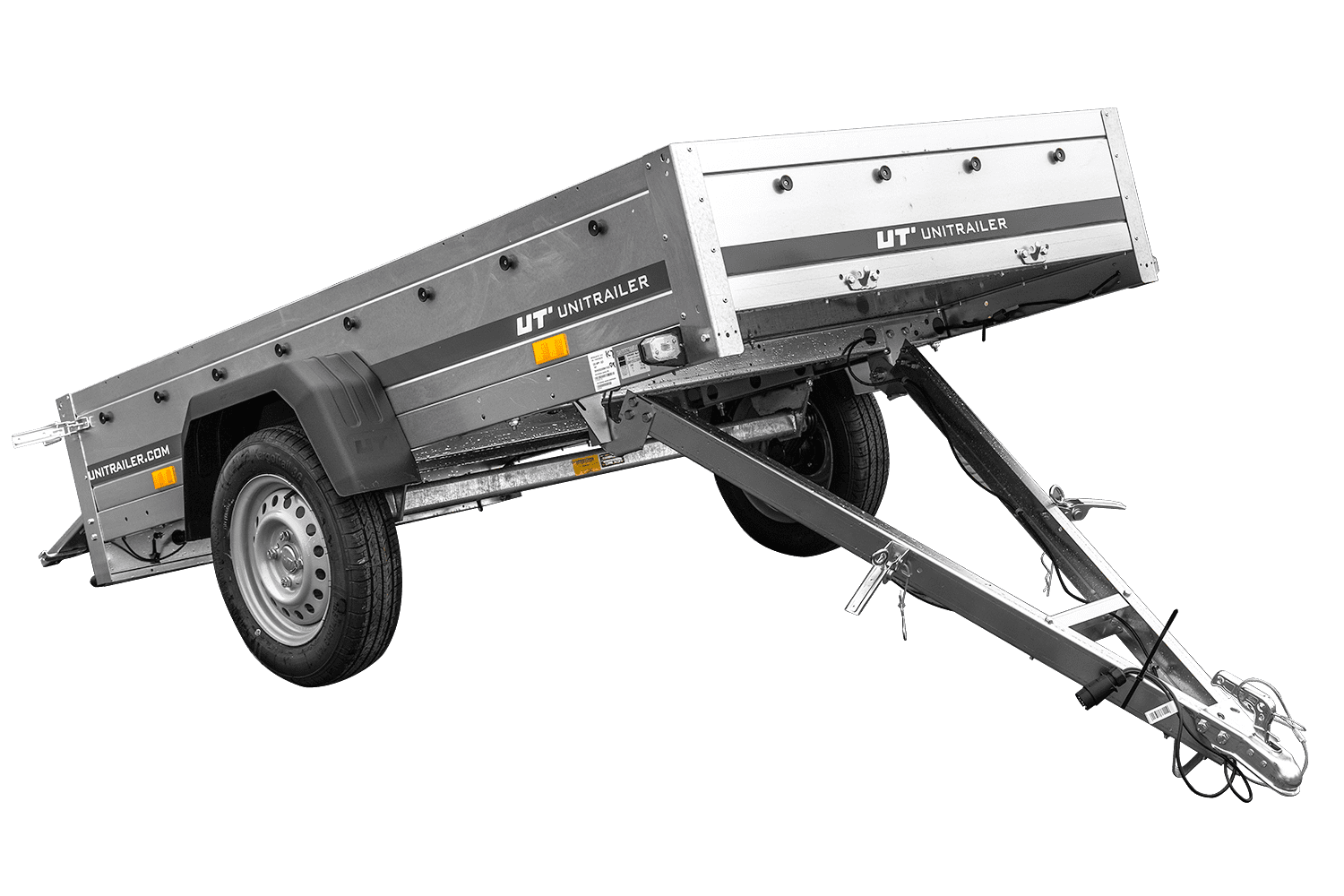 Transport Anhänger 230x125 Garden Trailer 230 KIPP Unitrailer 750 kg