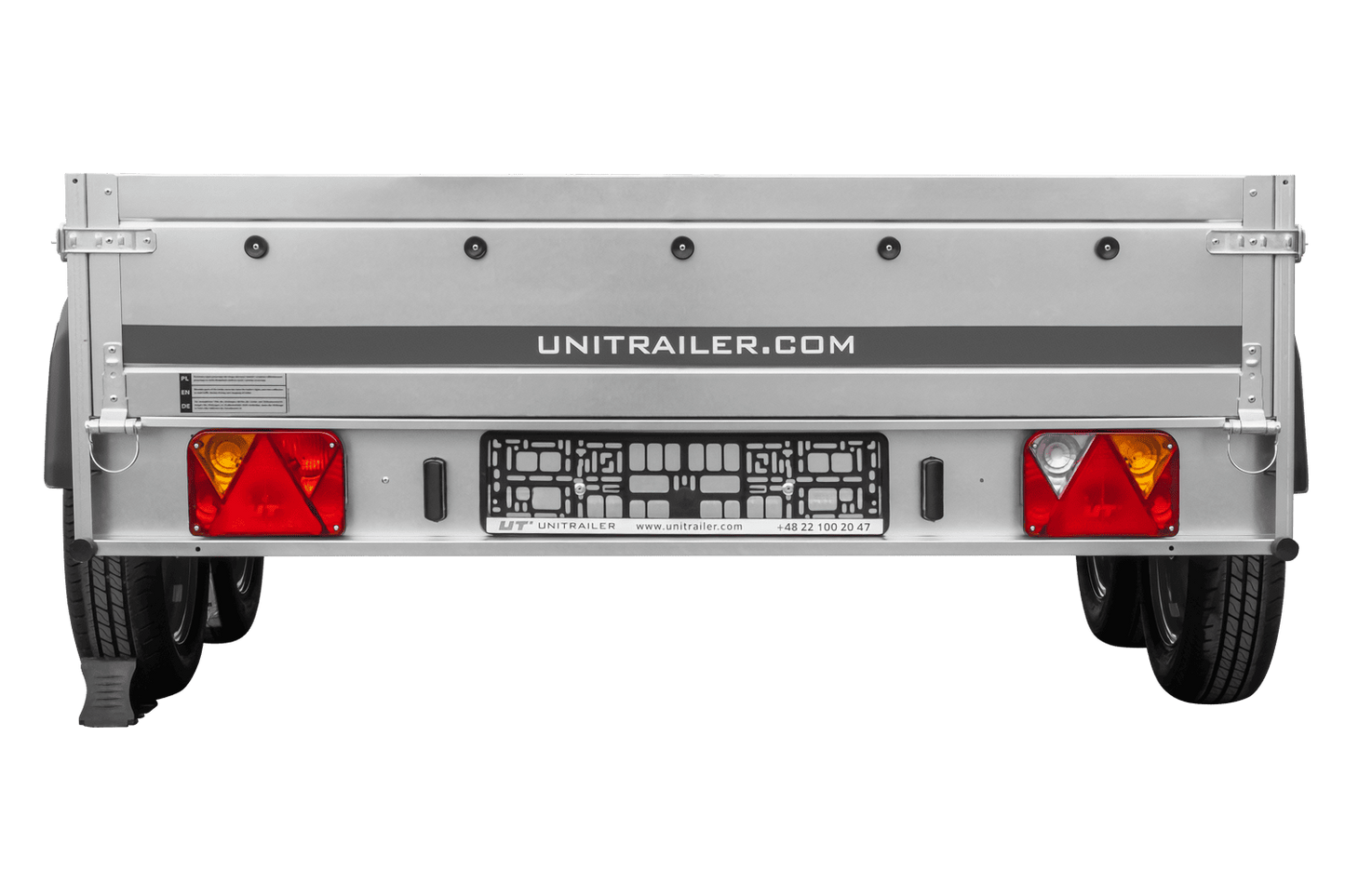 Zweiachsanhänger 264x150 UNITRAILER GARDEN 265/2 KIPP