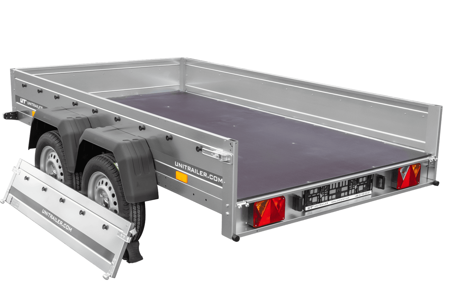 Zweiachsanhänger 264x150 UNITRAILER GARDEN 265/2 KIPP