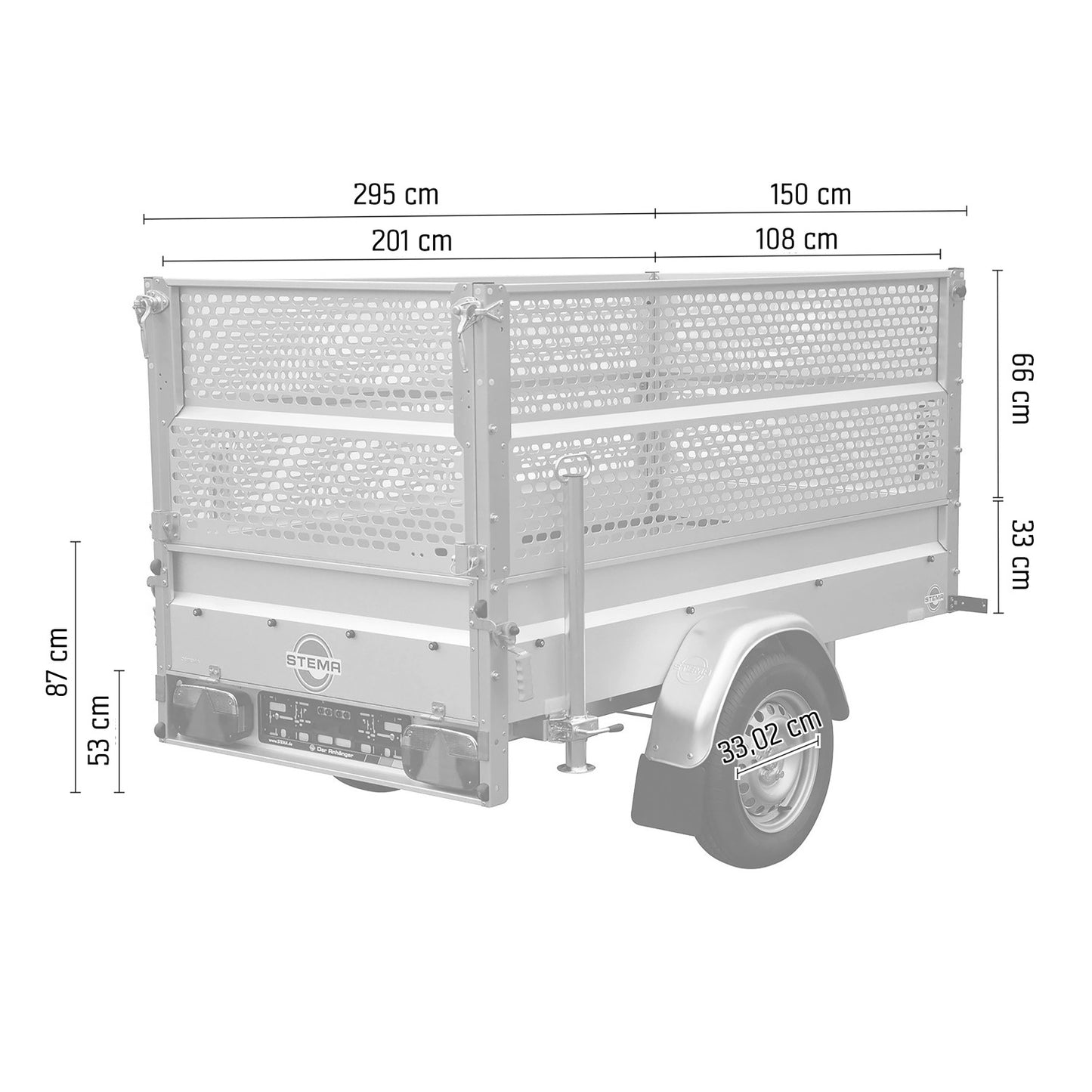 Stema Anhänger Basic 1000