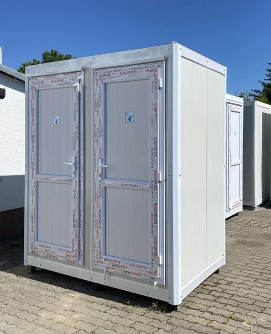 Duschcontainer mit 2 Duschen