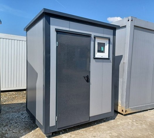 Sanitär-WC-Duschcontainer mit Boiler und Kippfenster