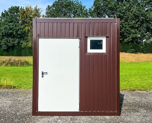 10 Fuß Sanitärcontainer (7,35 m²)