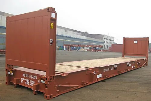40-Fuß-Flat-Rack-Frachttauglich