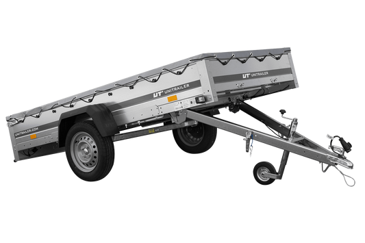 Anhänger mit Flachplane GARDEN TRAILER 264 KIPP [inkl. Planenträger]