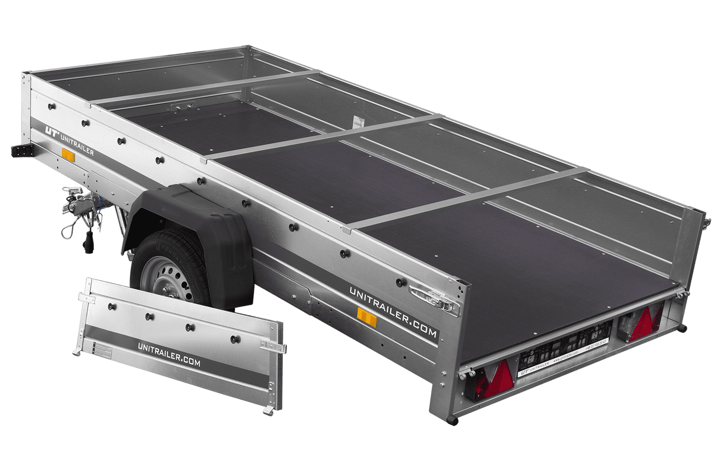 Anhänger mit Flachplane GARDEN TRAILER 264 KIPP [inkl. Planenträger]