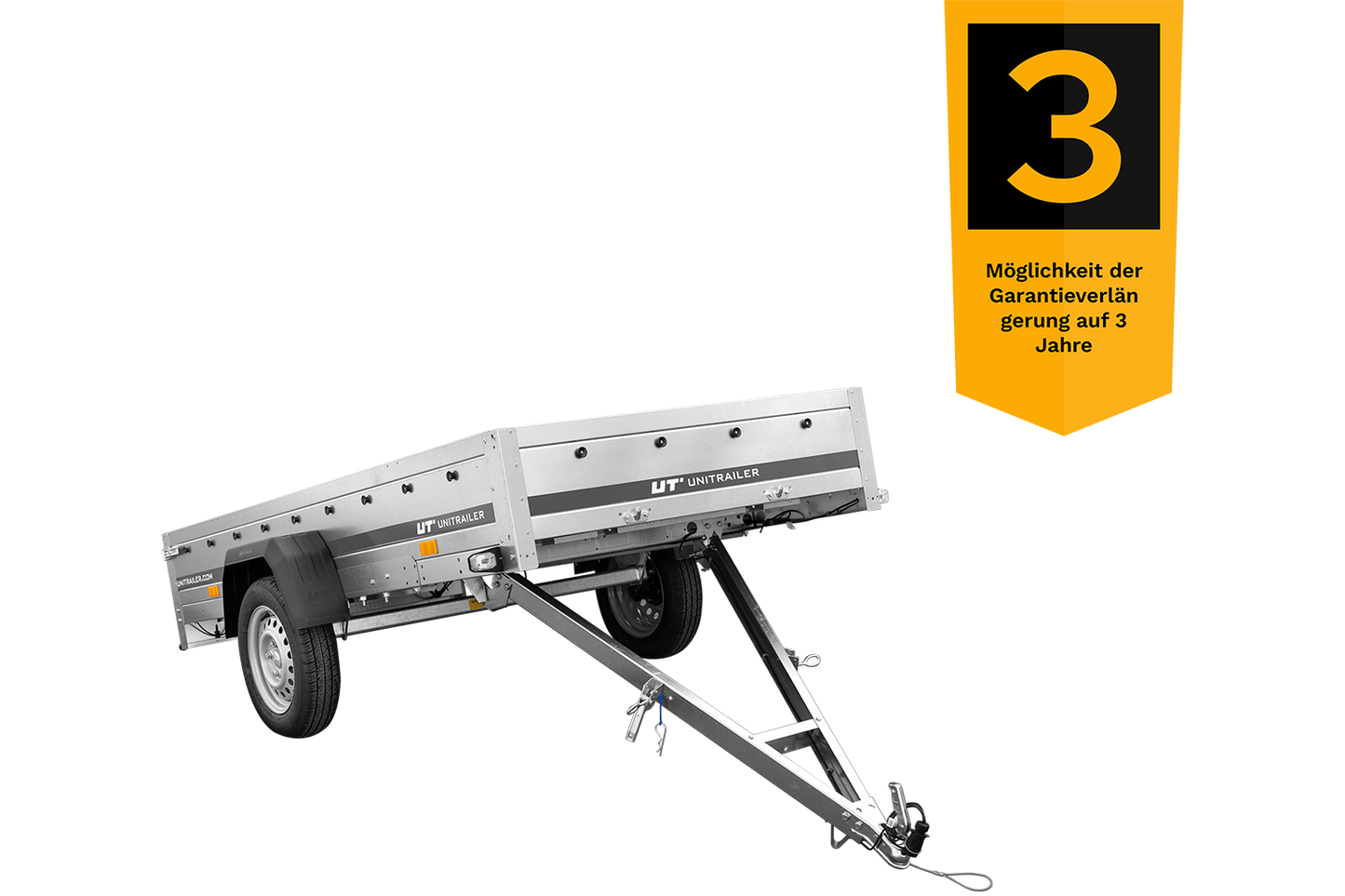 Einachsiger Anhänger Unitrailer GARDEN TRAILER 264 KIPP