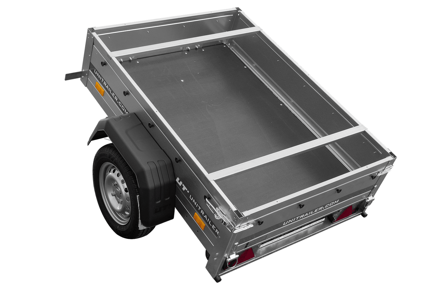 Kleinanhänger für Pkw Garden Trailer 150 KIPP 150x106 cm 750 kg [mit Flachplane, Planenträgern, Stützrad]