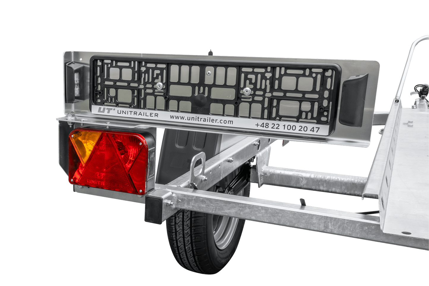 Motorradanhänger 225x111 UNITRAILER RIDER 1 zGG 450 kg