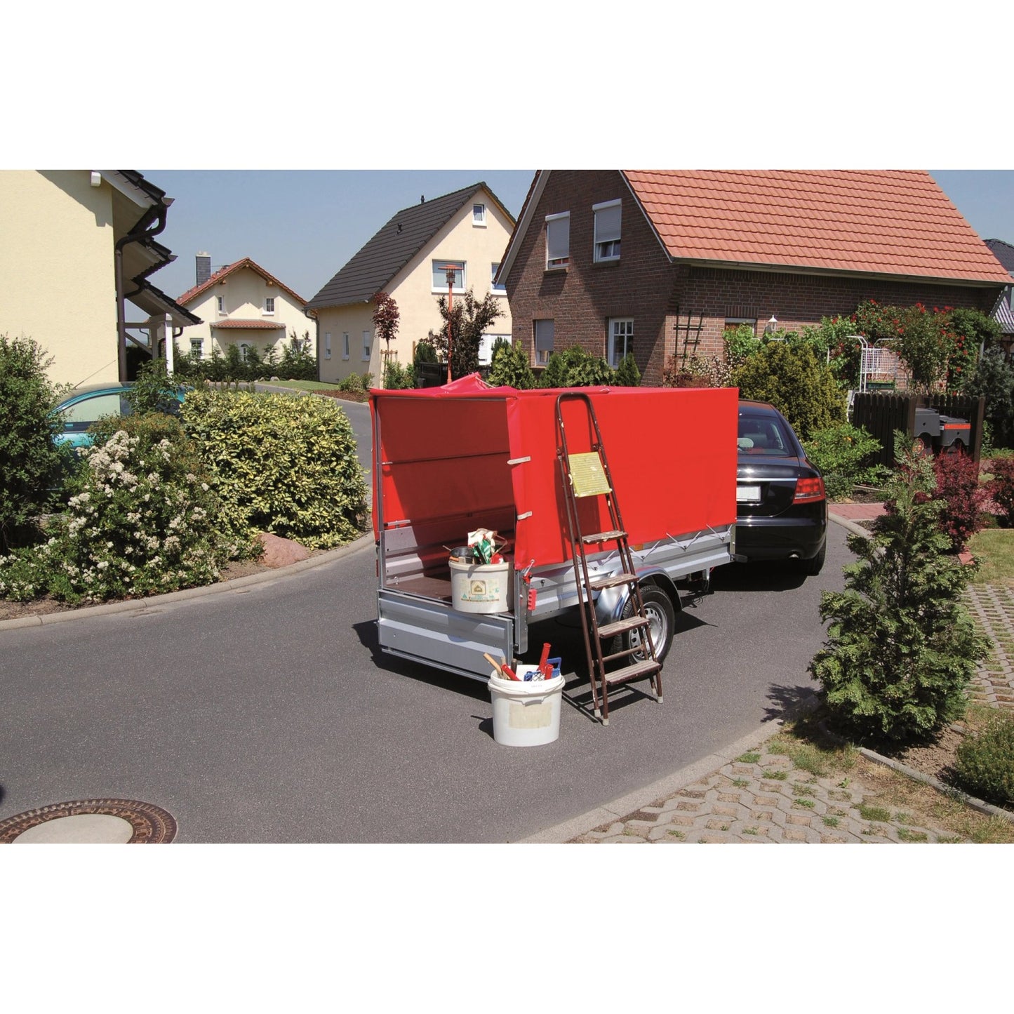 Stema Anhängerset Variolux 850 inkl. Hochplanenset 80 cm+Abstellstützen+Stützrad